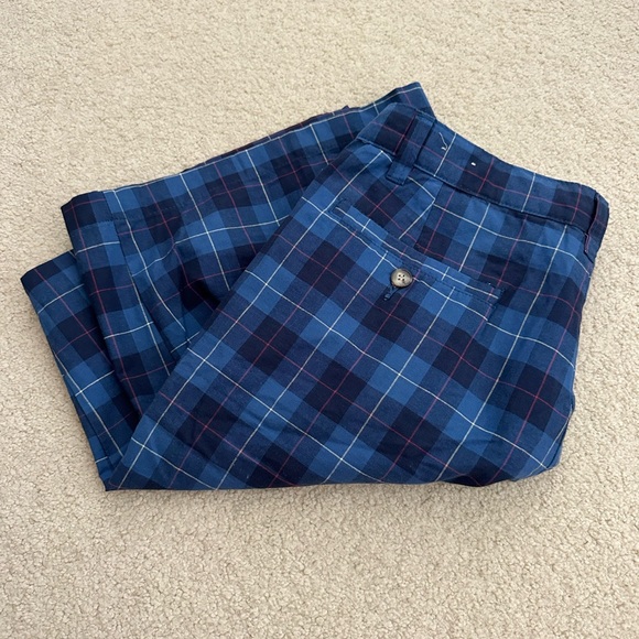 Geoffrey Beene Men’s Plaid Shorts - Picture 4 of 4